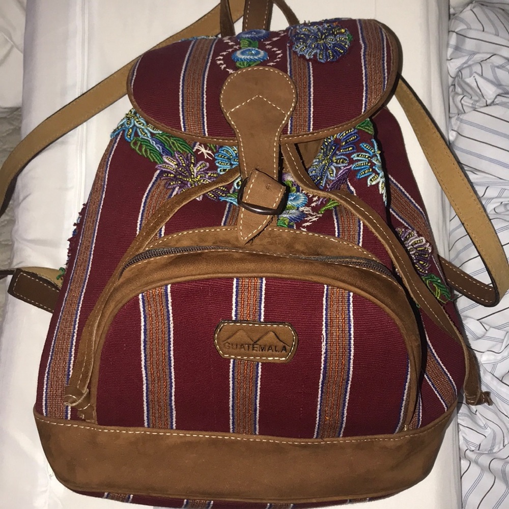 Guatemalan Embroidered Backpack